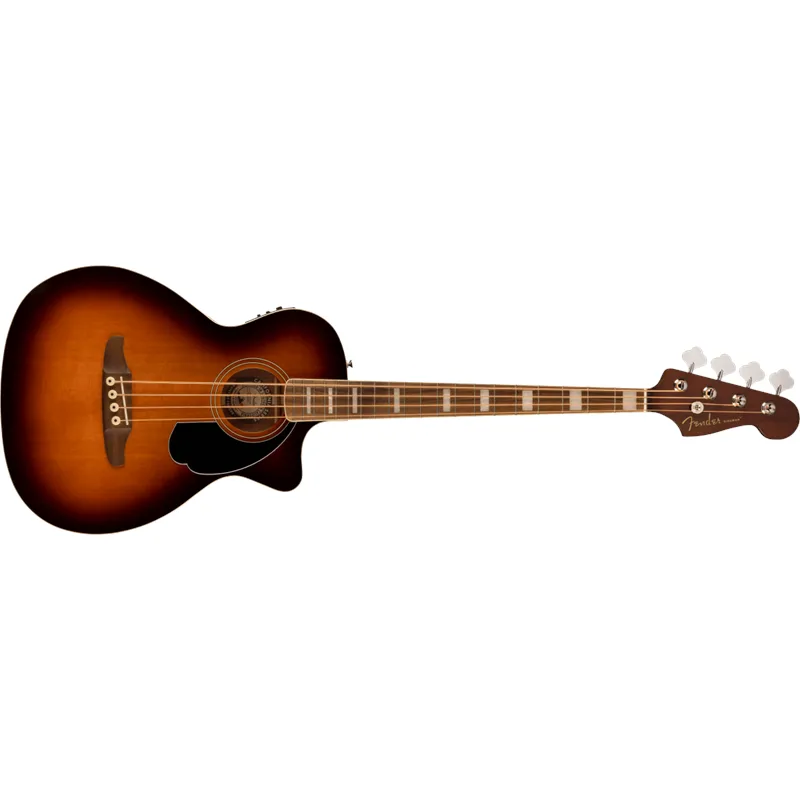 FENDER Fender Kingman Bass Walnut Fingerboard Black Pickguard Shaded Edge Burst