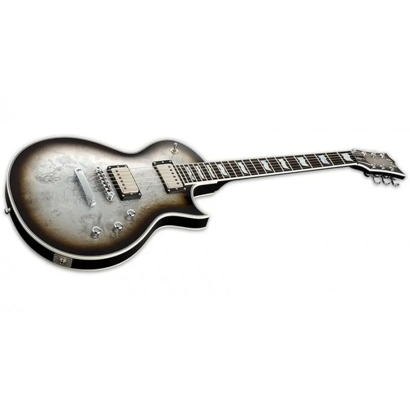 ESP LTD ESP ECLIPSE CUSTOM SILVER LIQUID METAL BURST - zdjecie 2