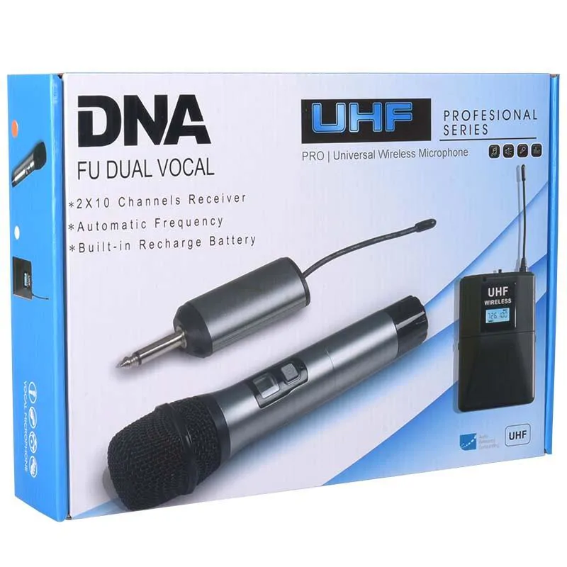 DNA DNA FU DUAL VOCAL wokalowy mikrofon bezprzewodowy - zdjecie 9