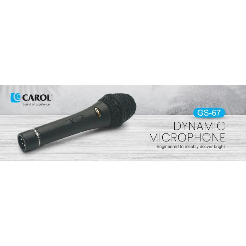 CAROL CAROL GS-67 Mikrofon dynamiczny - zdjecie 9