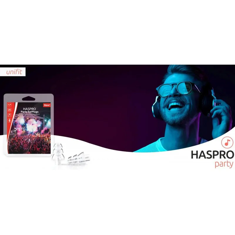 Haspro Haspro Party Universal zatyczki do uszu - zdjecie 3