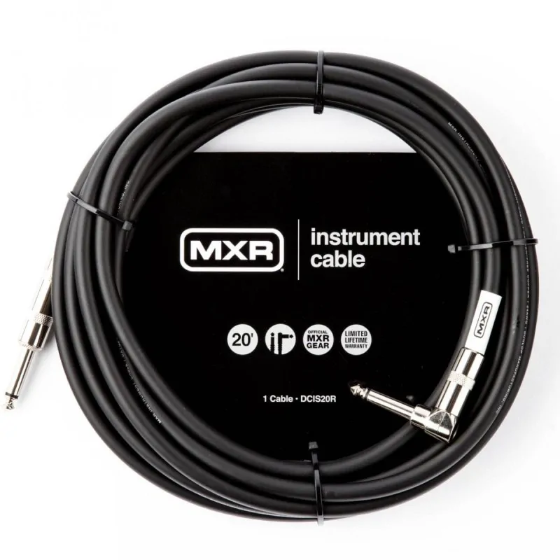 MXR Dunlop MXR DCIS20R kabel gitarowy 6m kąt