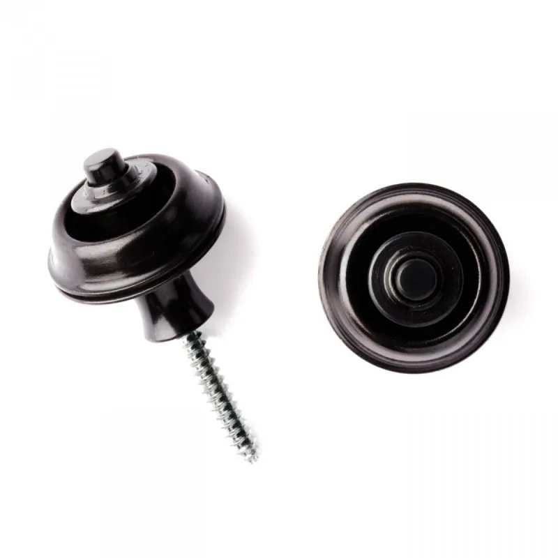 DUNLOP Dunlop SLS1103BK straplocki czarne - zdjecie 2
