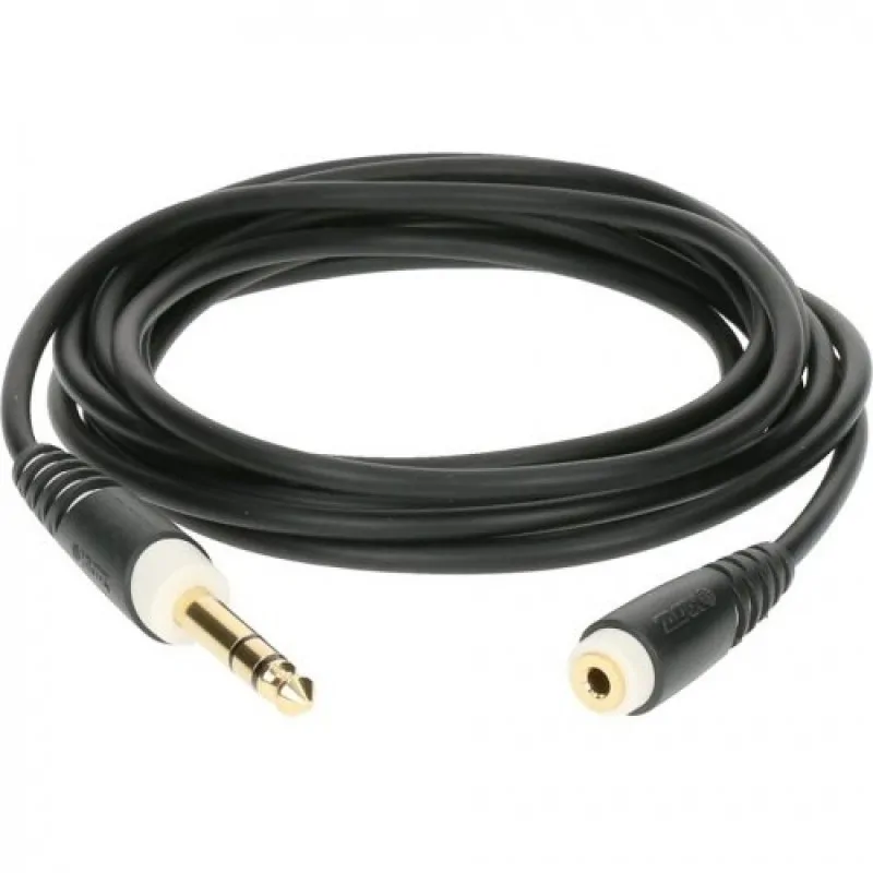 Klotz Klotz AS-EX60600 przedłużacz do słuchawek 6m 6,3mm wtyk - 3,5mm gniazdo