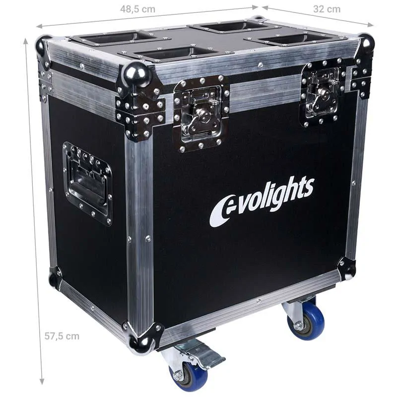 EVOLIGHTS EVOLIGHTS NEO CASE BEAM SPOT 100W skrzynia transportowa na 2 głowice ruchome - zdjecie 2