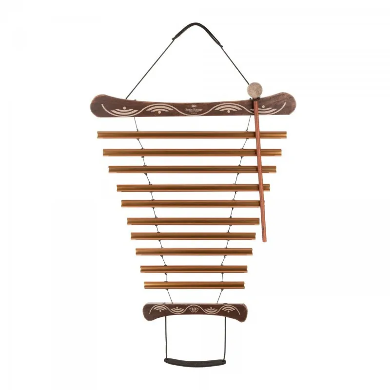 Meinl Sonic Energy MEINL Sonic Energy Meditation Flow Chime, 35" / 88 cm, 440 Hz, 10 Notes, D Major, Bronze