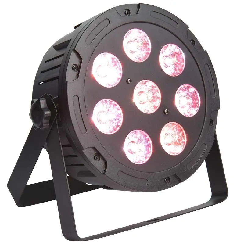 LIGHT4ME LIGHT4ME TRI PAR 8x9W MKII RGB LED slim płaski - zdjecie 5