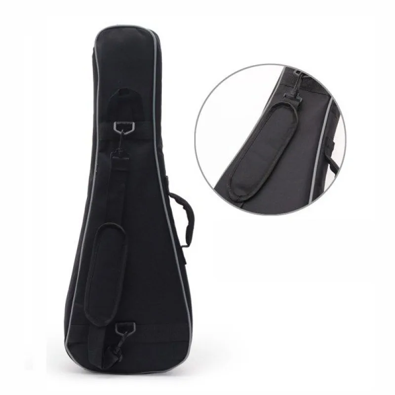  HardBag UB-16 pokrowiec ukulele koncert czarny - zdjecie 2