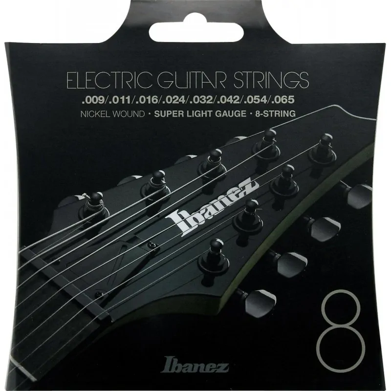 IBANEZ Ibanez IEGS8 Struny do 8 strunowej gitary 9-65