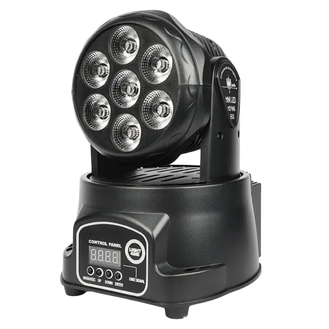 LIGHT4ME LIGHT4ME COMPACT PMH 7x8W głowica ruchoma LED wash - zdjecie 2