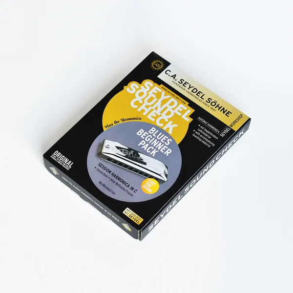 Seydel C.A. Seydel Sohne Blues Beginner Pack Harmonijka ustna zestaw