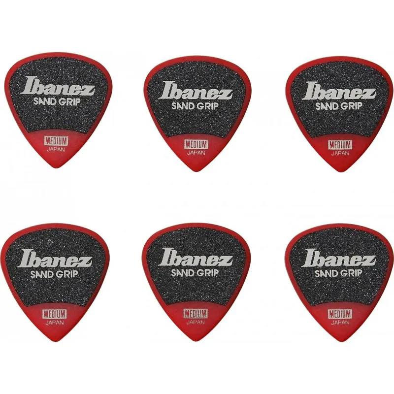 IBANEZ Ibanez PPA16MSG-RD Sand Grip Medium kpl 6 szt - zdjecie 2