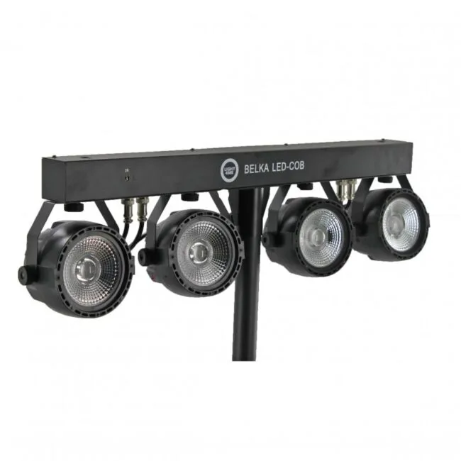 LIGHT4ME LIGHT4ME Belka LED COB PAR 4x30W statyw pokrowiec - zdjecie 3