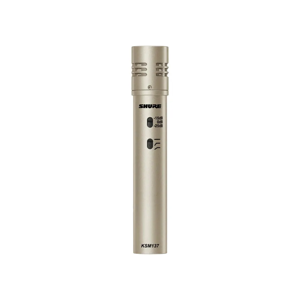 SHURE Shure KSM137/SL- Mikrofon pojemnościowy, studyjny, kardioidalny