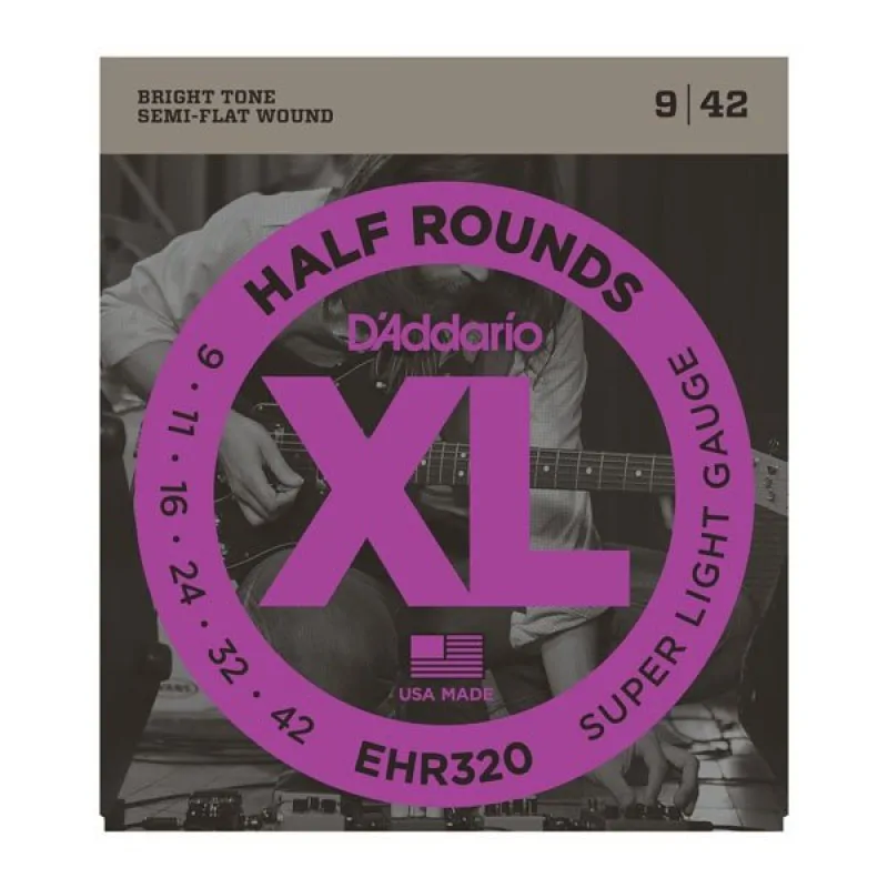 D'ADDARIO D'Addario EHR320 - Half Rounds 9-42