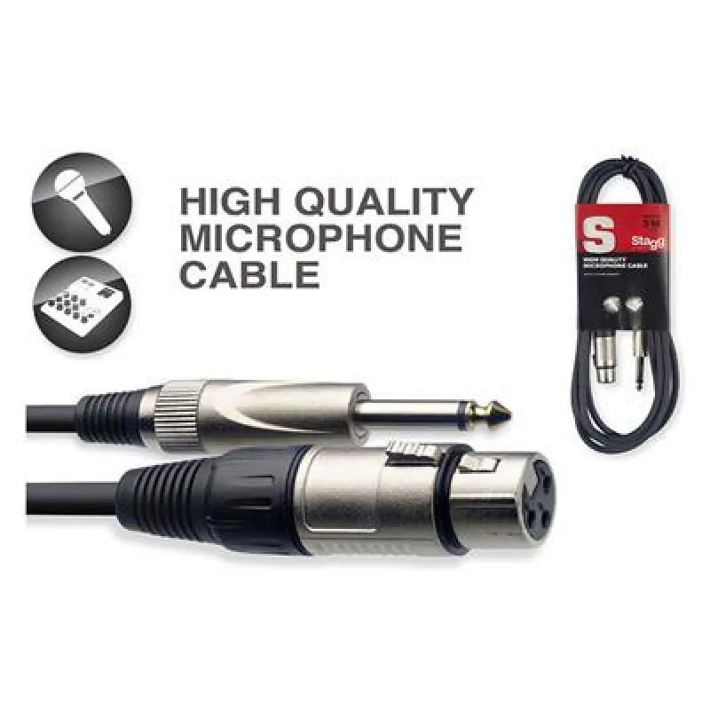 STAGG Stagg SMC3XP - kabel mikrofonowy 3m