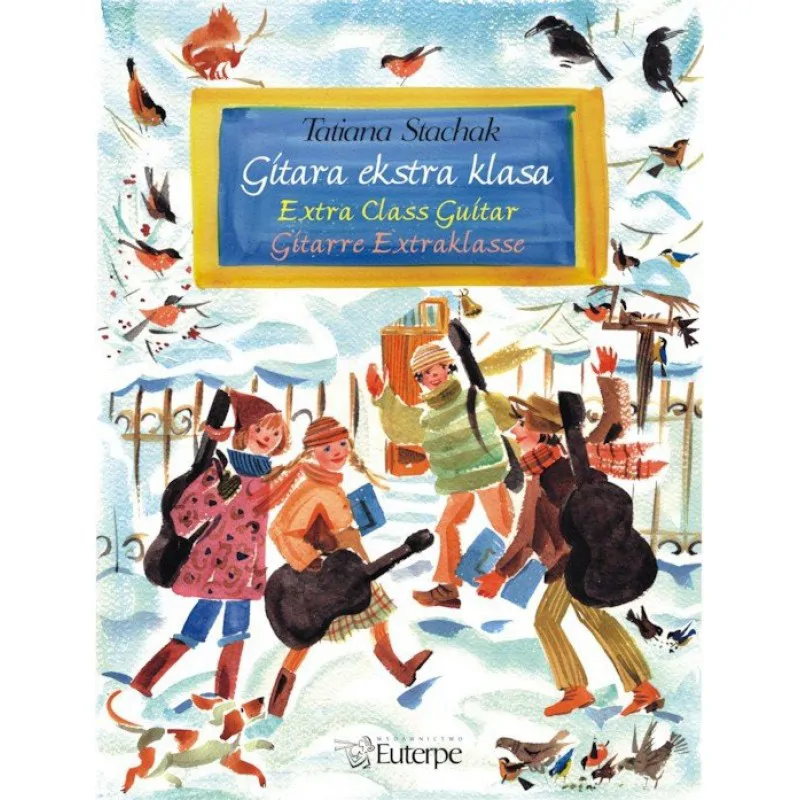 EUTERPE Euterpe Gitara ekstra klasa podręcznik do nauki gry + CD