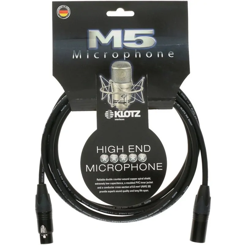 Klotz Klotz M5FM06 kabel mikrofonowy 6m xlr-xlr