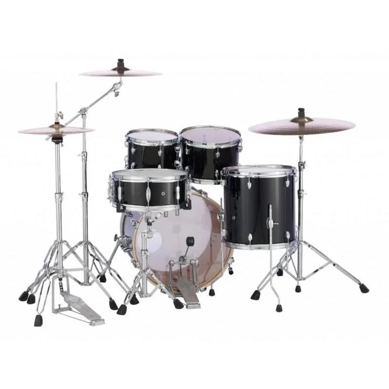 Pearl Pearl Export Jet Black 22,10,12,16+14+hardware+sabian zestaw - zdjecie 2