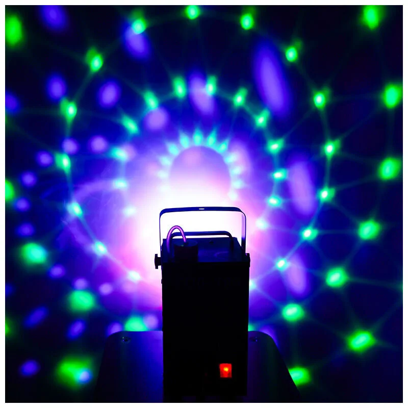 LIGHT4ME LIGHT4ME PARTY FOG 700W V2 generator wytwornica dymu mgły kula disco efekt świetlny RGB pilot bezprzewodowy uchwyt montażowy - zdjecie 10