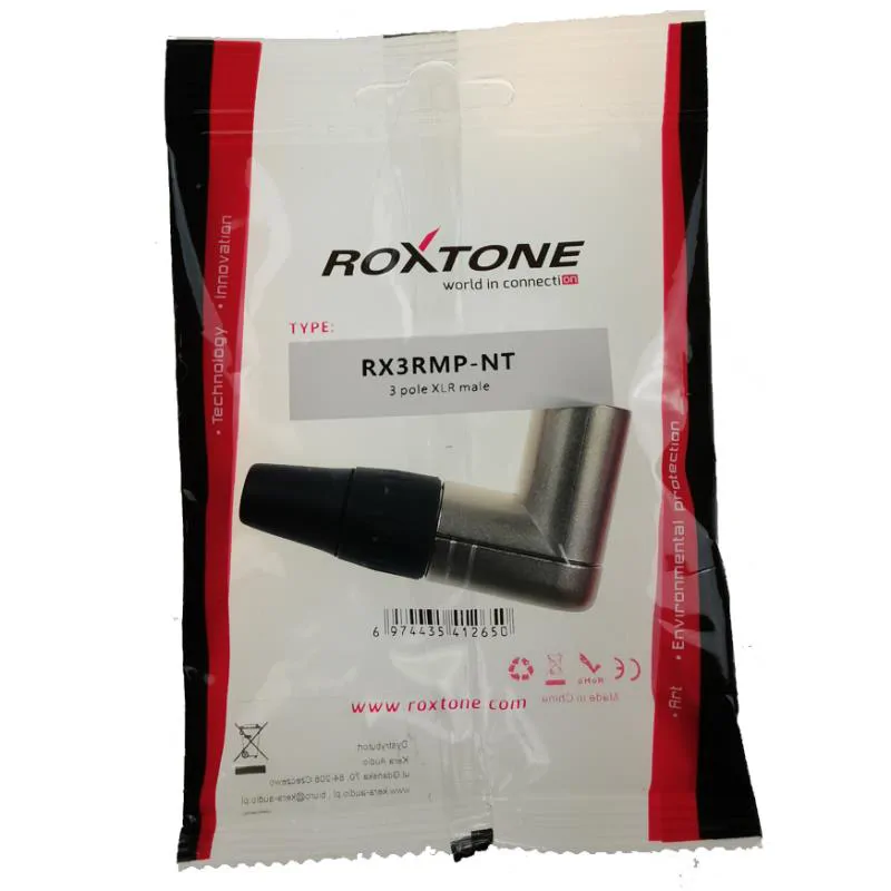 Roxtone Roxtone RX3RMP-NT Gniazdo kątowe typu XLR - zdjecie 9