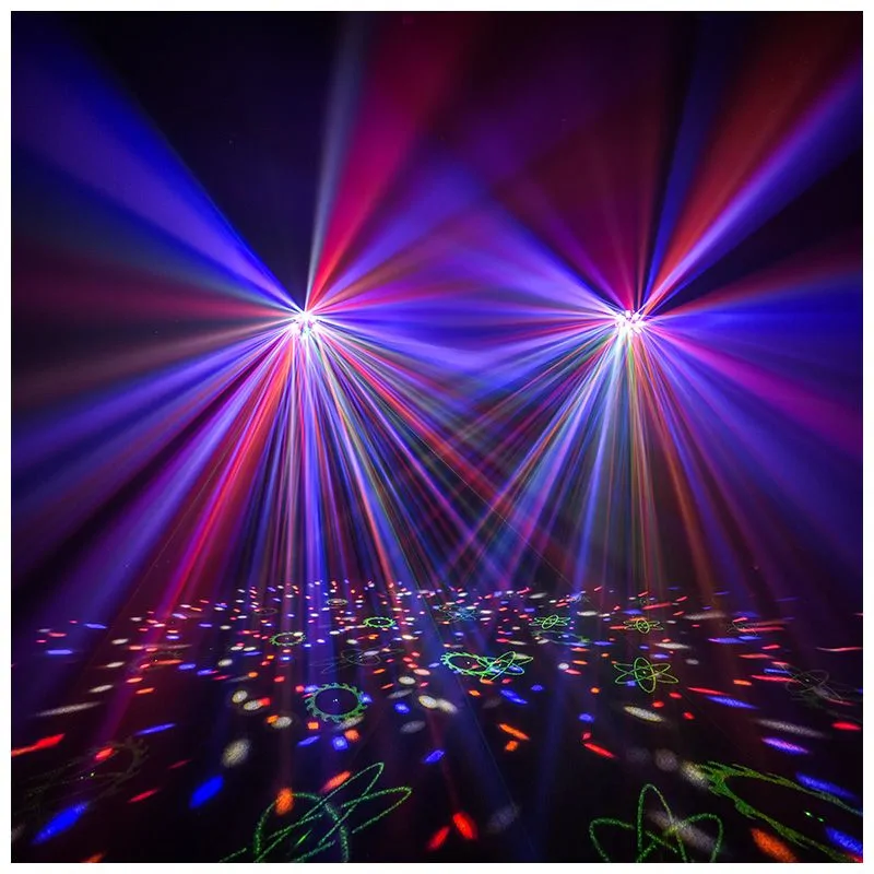 LIGHT4ME LIGHT4ME OCTALED efekt świetlny disco RGBWA flower laser stroboskop - zdjecie 11