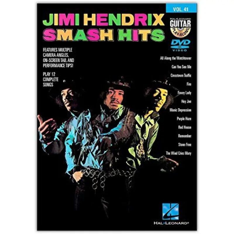 Hal Leonard Hal Leonard Jimi Hendrix Experience Smash Hits