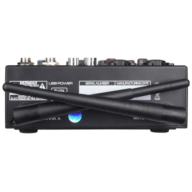 DNA DNA MIXMIC 2 mikser audio USB Bluetooth + mikrofony bezprzewodowe zestaw - zdjecie 4
