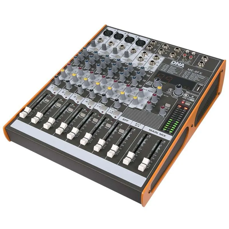 DNA DNA ME-8FX mikser audio 8 kanał USB Bluetooth - zdjecie 3