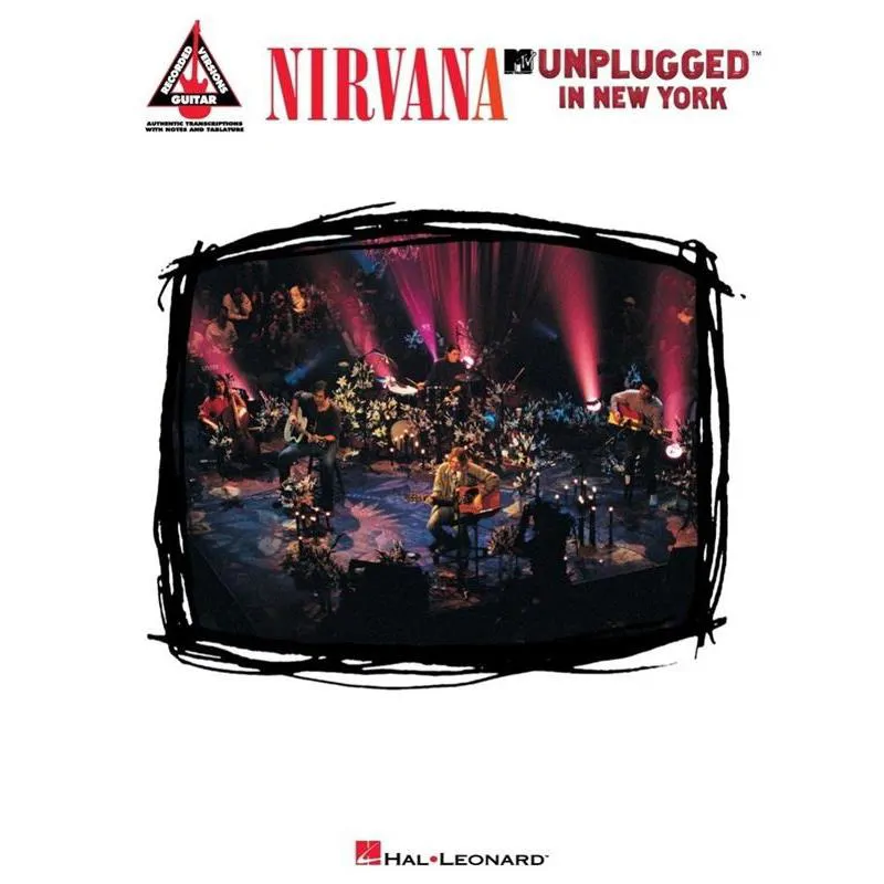 Hal Leonard Nirvana - Unplugged in New York Guitar Recorded Version