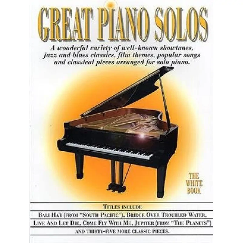 Wise Publications Great Piano Solos - The White Book