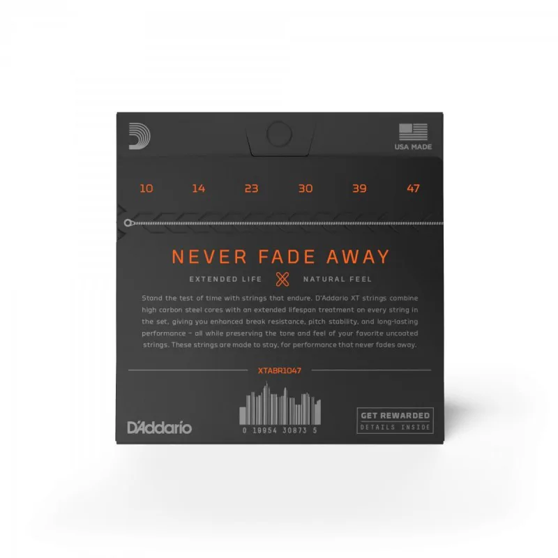 D'ADDARIO D'Addario XTABR1047 struny akustyczne 10-47 bronze - zdjecie 2