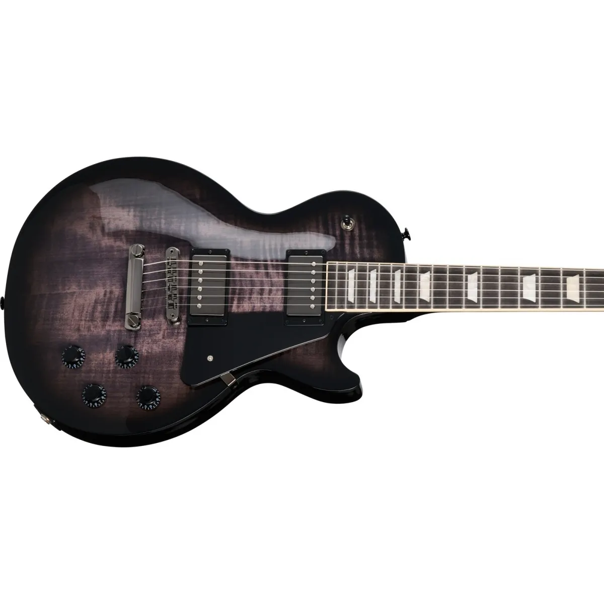 Gibson Gibson Les Paul Studio Session Translucent Ebony Burst Black - zdjecie 2