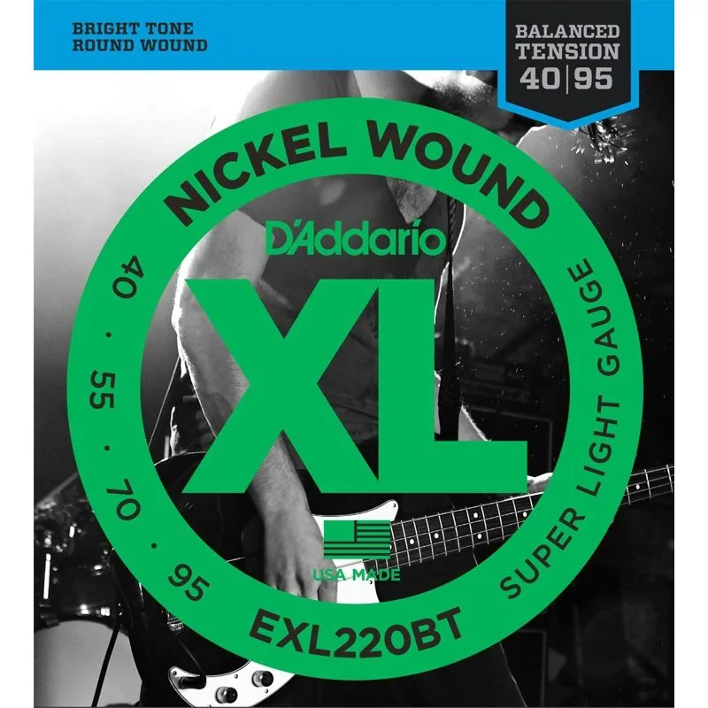 D'ADDARIO D'Addario EXL220BT struny do gitary basowej
