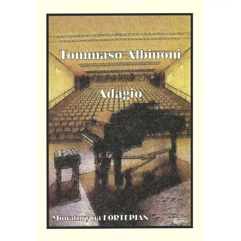 CONTRA Contra T. Albinoni Adagio miniatura fortepianowa