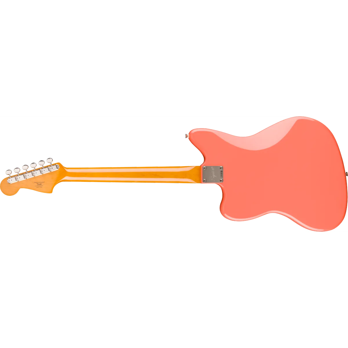 Squier Squier Classic Vibe '60s Jazzmaster Laurel Fingerboard Tortoishell Pickguard Tahitian Coral - zdjecie 2
