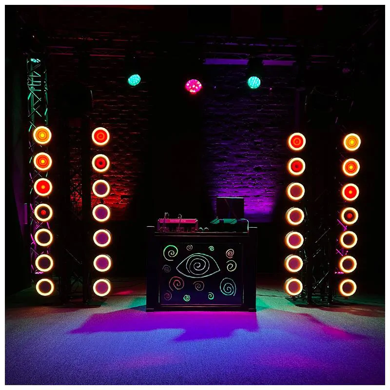 LIGHT4ME LIGHT4ME HYPNO PAR reflektor sceniczny efekt LED - zdjecie 11