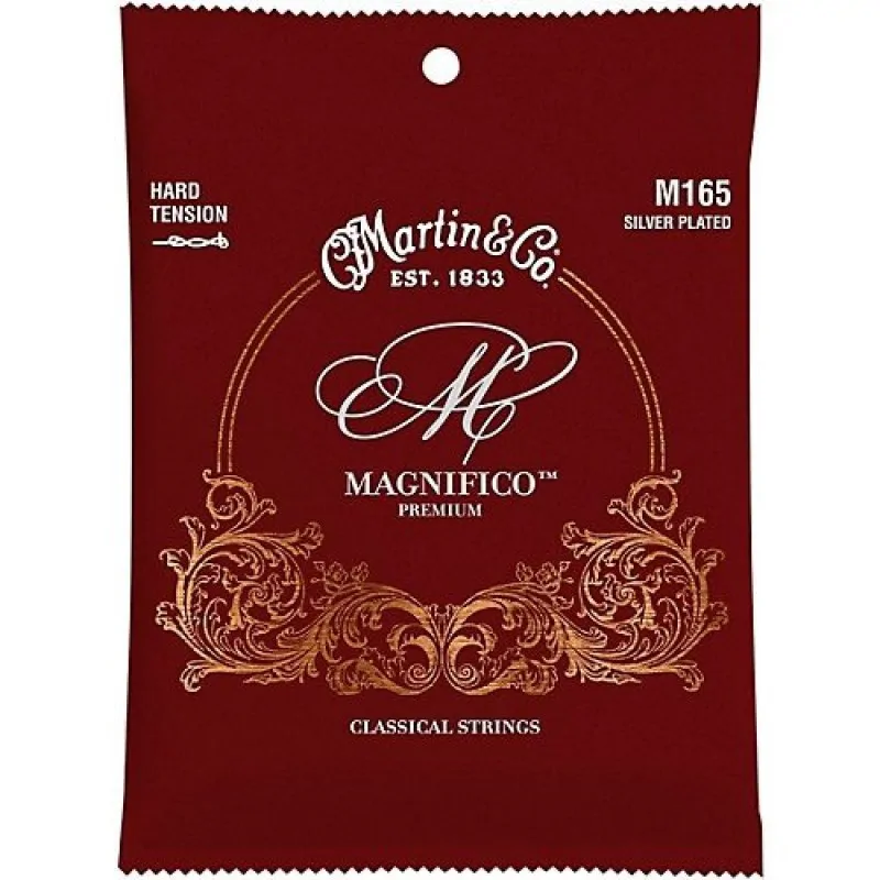 MARTIN Martin M165 struny klasyczne Hard Tension silver