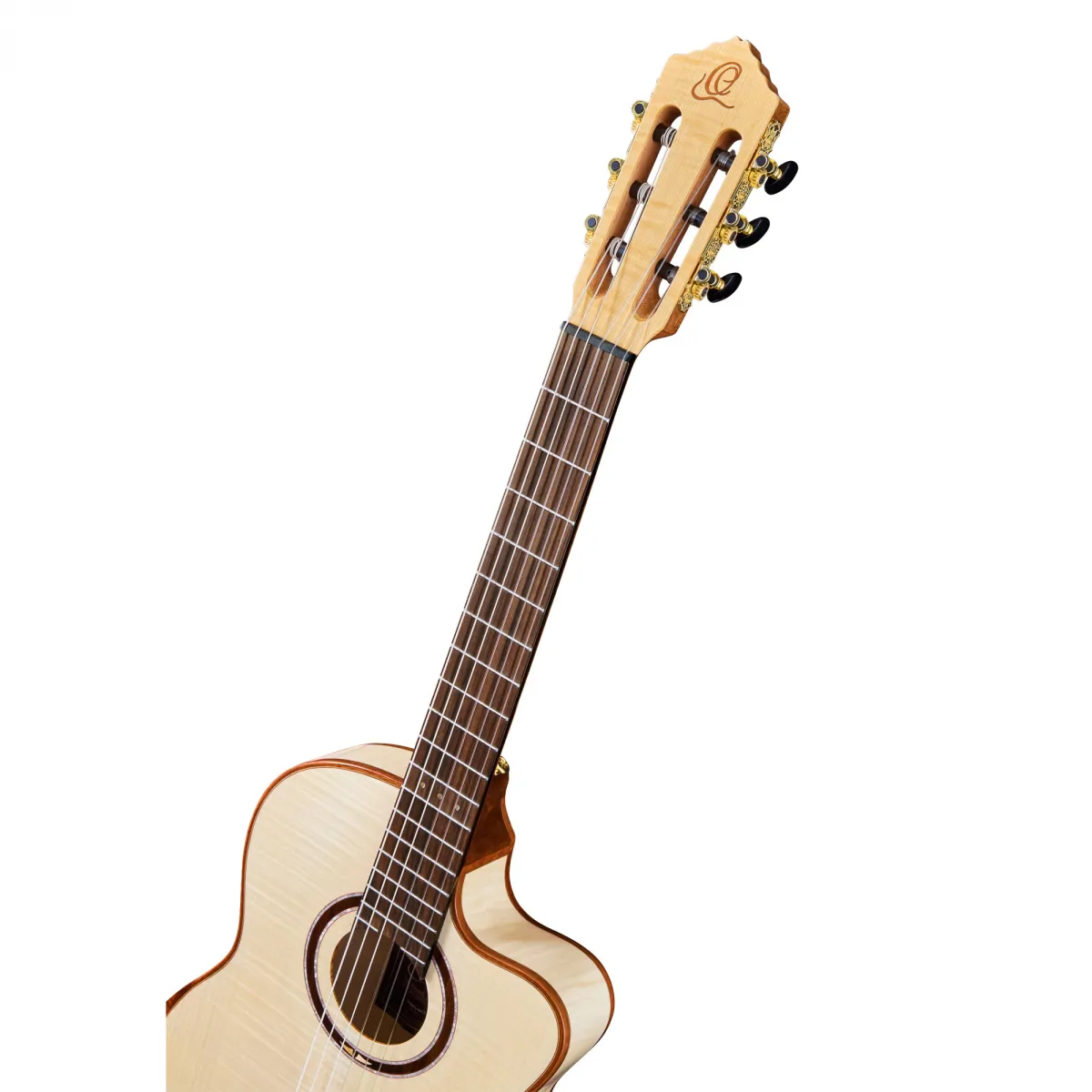 Ortega Ortega BRIDESUITECE Gitara Elektro-klasyczna Thinline - zdjecie 7