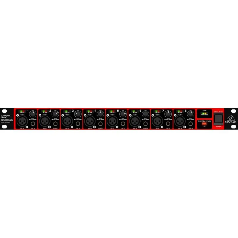 Behringer Behringer Ultragain Digital ADA8200 - zdjecie 2