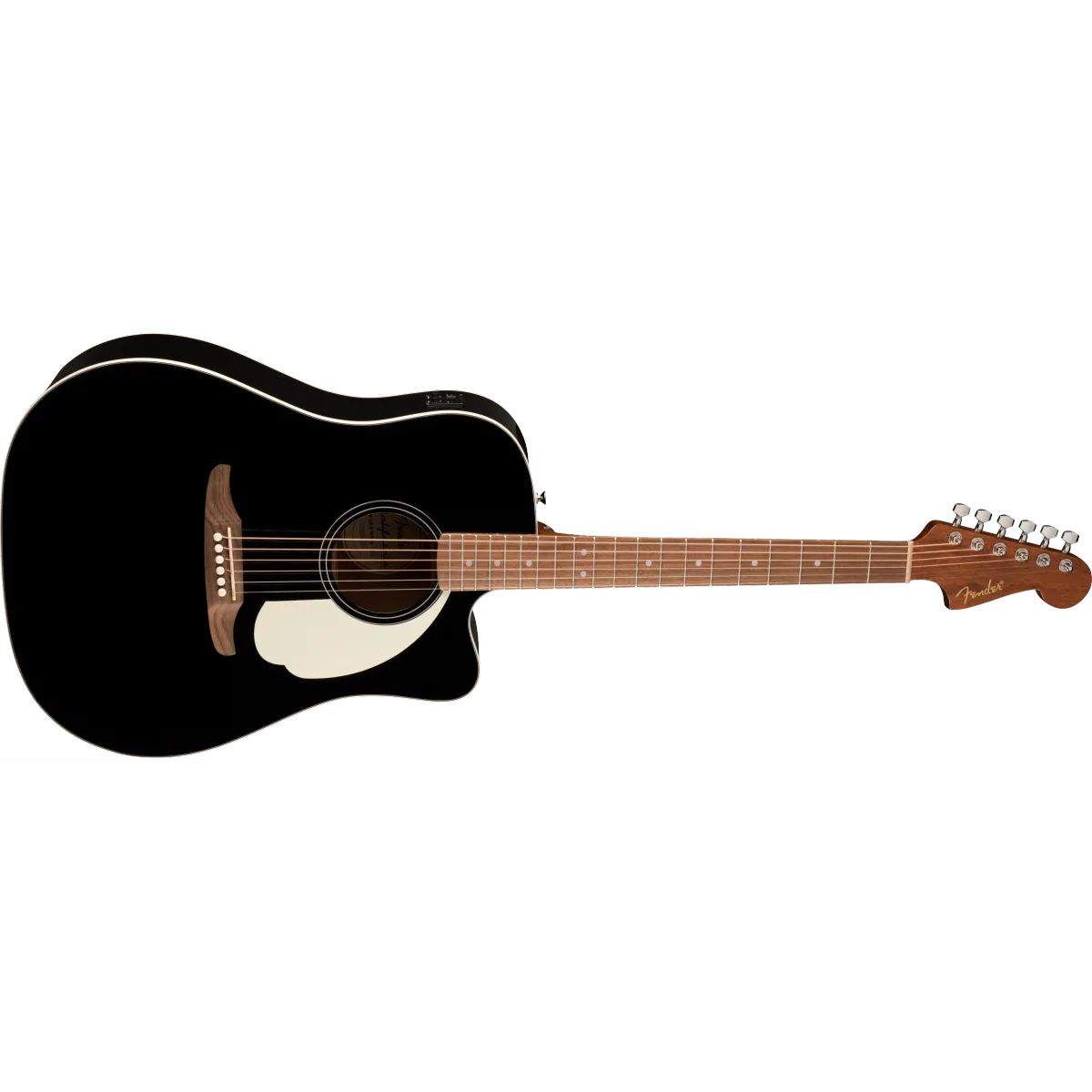 FENDER Fender California Standard Redondo CE Spruce Top Ivory Pickguard Black - zdjecie 3
