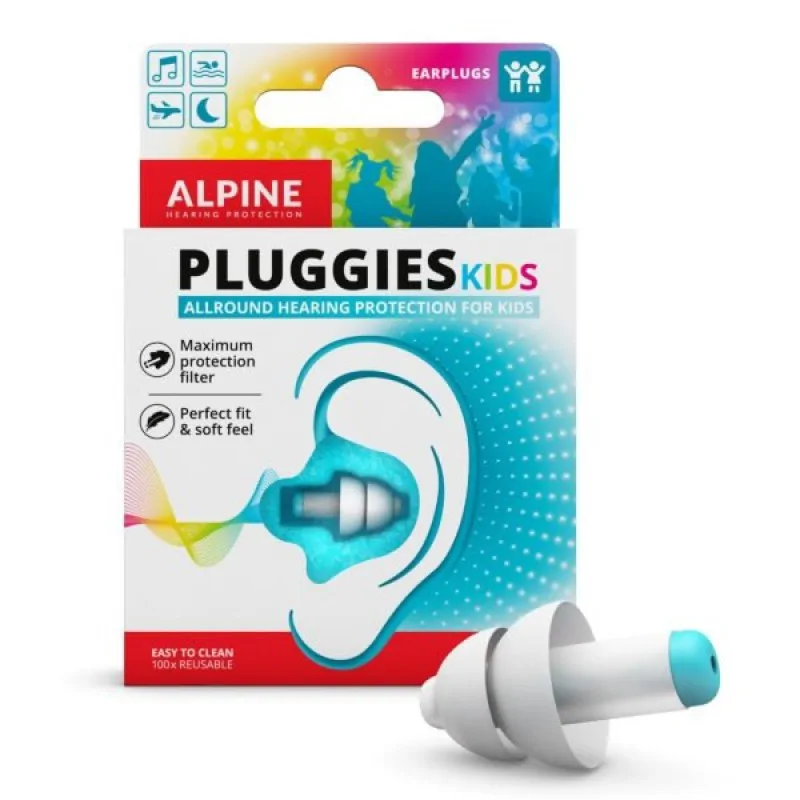 ALPINE Alpine Pluggies Kids zatyczki do uszu stopery dla dzieci