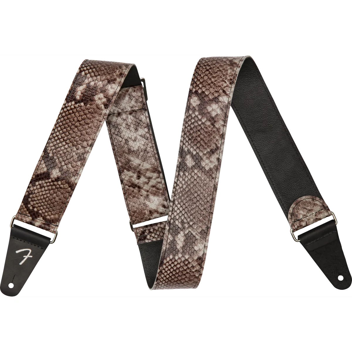 FENDER Fender Wild Faux Snakeskin Leather Strap 2"