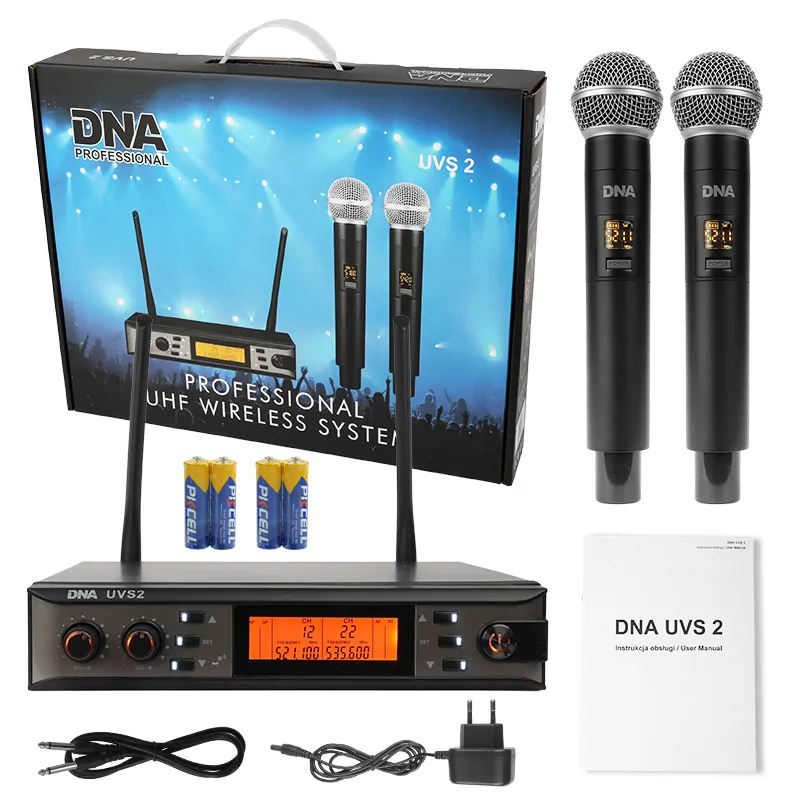 DNA DNA UVS 2 bezprzewodowy mikrofonowy system nagłośnienia 518-542 MHz - zdjecie 6
