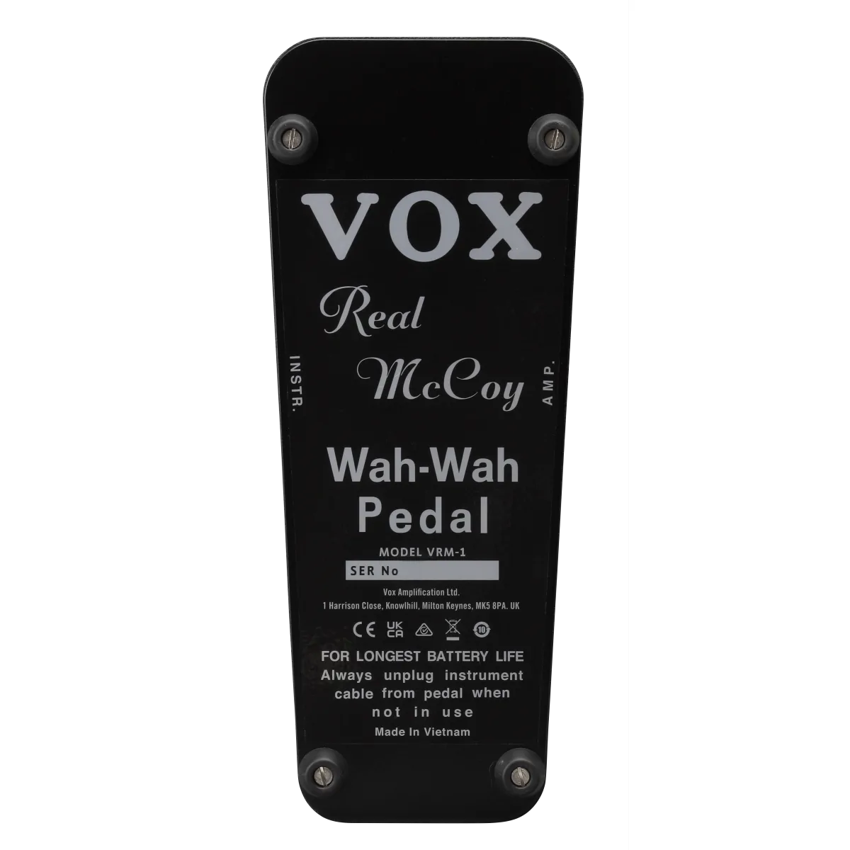 VOX Vox Real McCoy efekt Wah-Wah - zdjecie 3