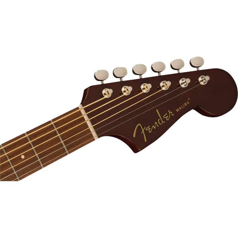 FENDER Fender Malibu Player Walnut Fingerboard Gold Pickguard Natural - zdjecie 5