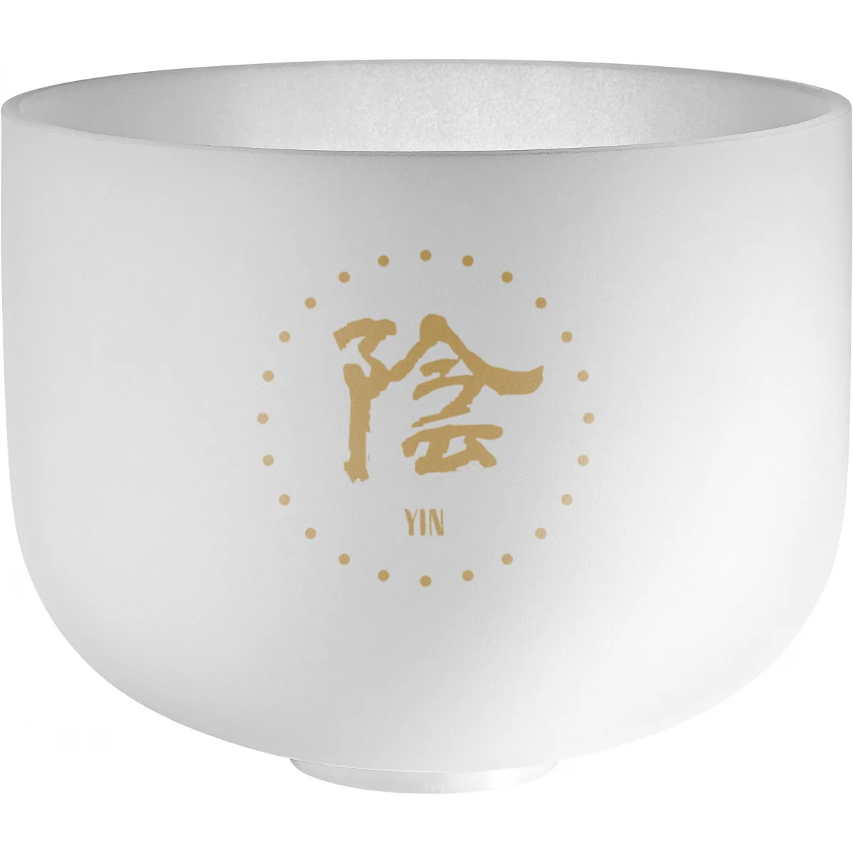 Meinl Sonic Energy MEINL Sonic Energy 12" TCM Crystal Singing Bowl, Yin 210.42 Hz Misa TCMCSB12-YN