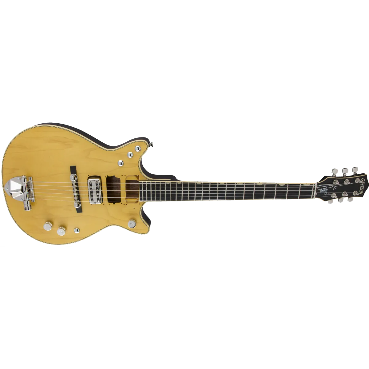 Gretsch Gretsch G6131-MY Malcolm Young Signature Jet Ebony Fingerboard Natural - zdjecie 4