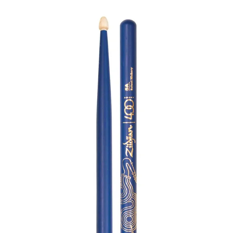 Zildjian Zildjian 5A Blue hickory niebieskie pałki 400 lecie - zdjecie 2