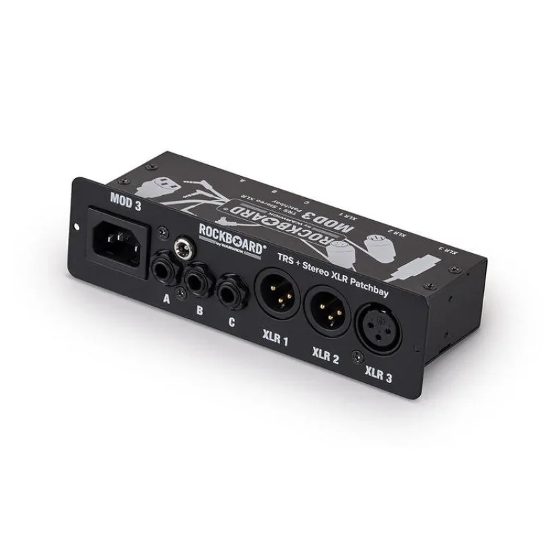 Rockboard Rockboard RBO MOD 3 v2 XLR TRS pedalboard vocal
